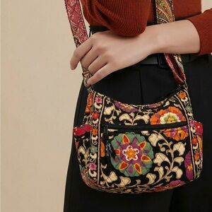Vera Bradley Crossbody-Suzani pattern.
